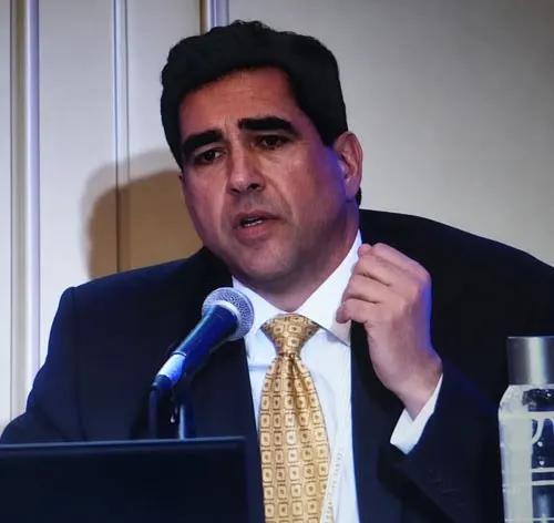 C.E. Dean, FICF, life settlement industry expert, presents the direct settlement model at the 2016 Life Insurance Settlement Association (LISA) conference