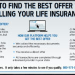 Infographic explaining how to find the best offer when selling your life insurance, highlighting key factors, avoiding fees, and using a direct platform.
