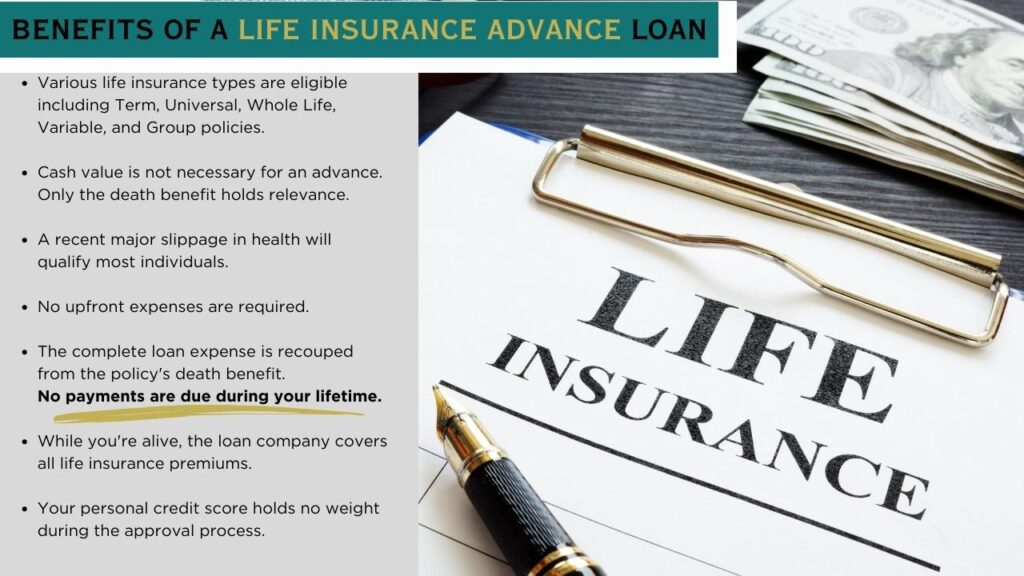 Life Insurance Loan - Life Insurance Advance Benefits List